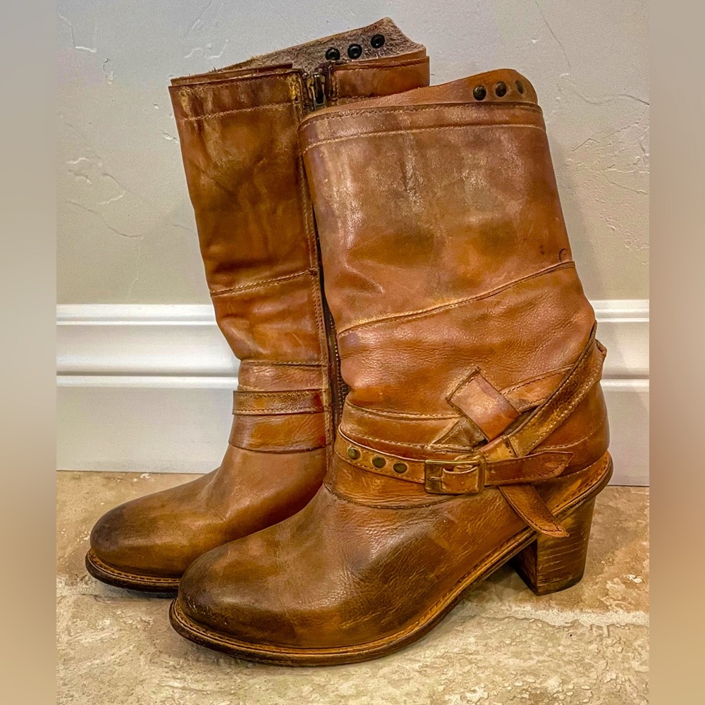 Bed Stu brown boots